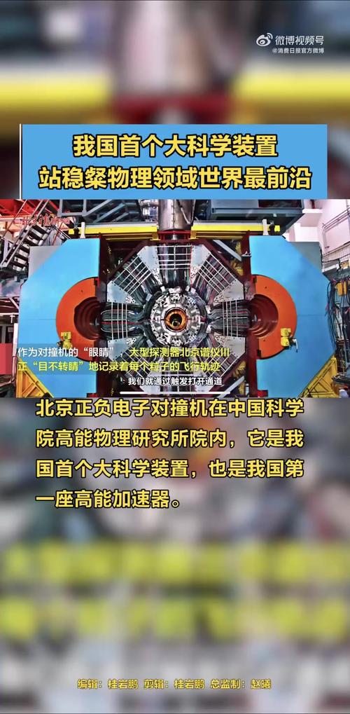 「我国首个大科学装置站稳粲物理领域世界最前沿」北京正负电子对撞机